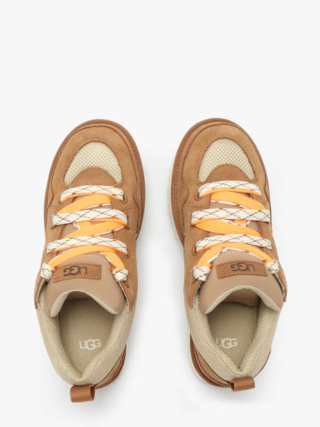 Sneakers Uit Leder Ugg Bruin men 1169493 ander zicht 4